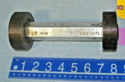 PD2 .9594 PD2 .9641 Go 3-16 N-3 No Go Machine Shop Tool