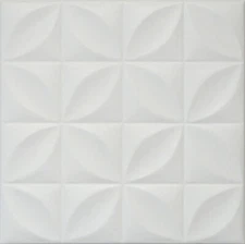 Home Decor Ceiling Tiles Glue Up, Foam,20"x20" Kloster R3W, Pack/16 (42.24sf)