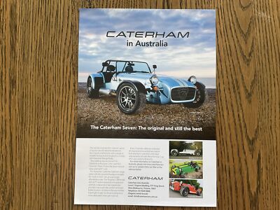 2011 2012 CATERHAM SEVEN ROADSPORT SUPERLIGHT CSR R300 AUSTRALIA BROCHURE