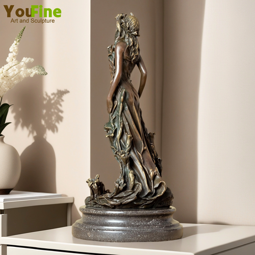 Bronze Aphrodite Sculpture Greek Myth Aphrodite Bronze Statue For Home Art Decor - Picture 3 of 13