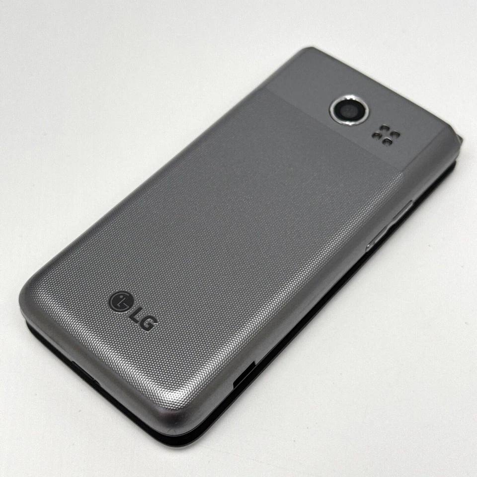 LG Wine 4G LTE Basic Flip-Phone Unlocked for T-Mobile Metro Consumer QLink Mint - Image 3 of 4