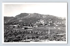 Postcard RPPC California Bodie Aerial Cemetery Frasher 1940s Unposted EKC