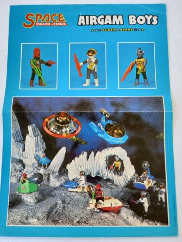 AIRGAM BOYS SPACE Action Figuren Spielzeugmesse Händler Mitarbeiter FRANZÖSISCH Werbung Slick - Bild 14 von 14