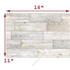 Reclaimed Wood Plank Vinyl Contact Paper Wallpaper Peel Stick Self Adhesive USA