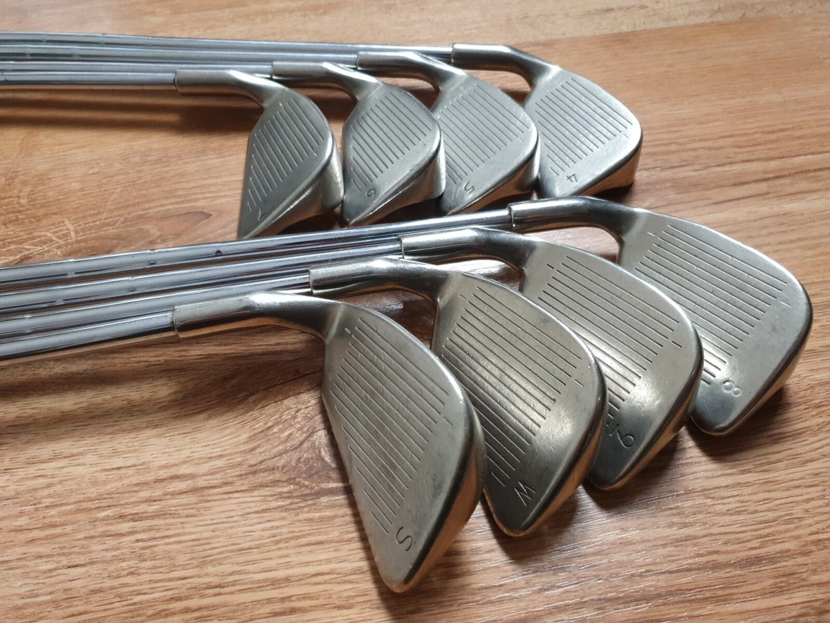 PING - bana Ping ISI BeNi Black Dot Iron Set 4-SW Z-Z65 Stiff Flex | eBay
