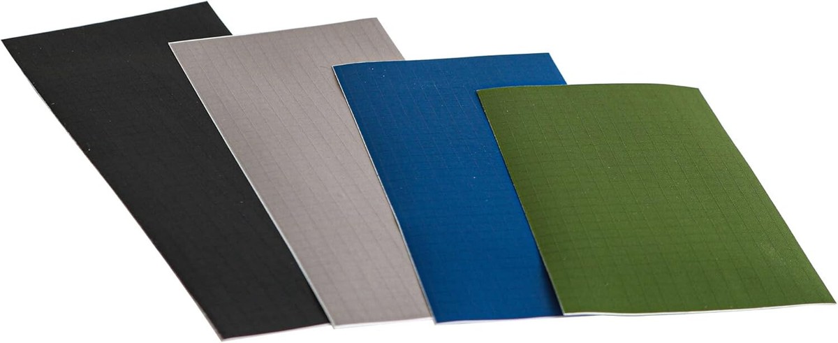 Kit Réparation Nylon Coghlan's – Rubans Auto-adhésifs 4 Couleurs, Pour Tentes, Sacs, Vêtements, Plusieurs Tailles