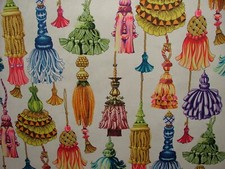 Velvet Curtain Fabric Versailles Cream Soft Furnishing Upholstery Cushion Use