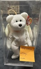 Ty Beanie Babies Halo the Angel Bear Toy 1998 China
