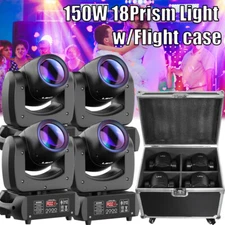 150W LED Moving Head Light RGBW Gobo Beam Stage DJ Disco Bar DMX Spot Lighting