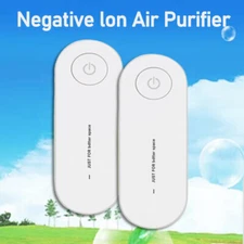 2X Mini Air Purifier Cleaner Filter Remove Plug-in For Clean Dust Mold Allergies