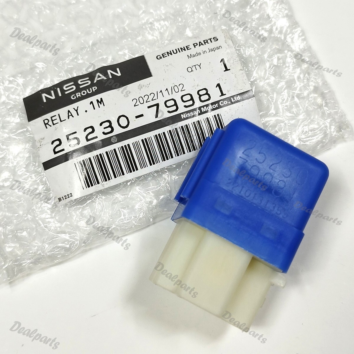 Relay 12v 2523079981 Nissan Miyamoto Japan OEM 1pc for sale Relay 12v 2523079981 Nissan Miyamoto Japan OEM 1pc for sale
