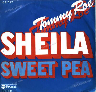 Tommy Roe - Sheila / Sweet Pea 7in (VG/VG) .
