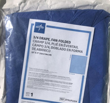 ONE PK 3/4 Drape Fan-Folded SIZE 53  x 77   2414 