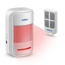 Door Chime PIR Motion Sensor Detector Alarm Wireless Kit For Home Store Business