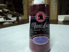 MAXI LOCK T-27 3000YD SERGER. RED-CURRANT. 1 cone.