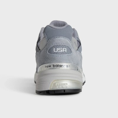 Size 11.5 - Kith x New Balance 992 Made In USA 'Argon' Gray Blue
