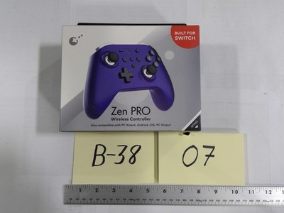 Nintendo Switch GuliKit Zen Pro Wireless Controller Purple PC Android Used