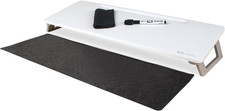 Dry Erase White Board, Magnetic Desktop Computer Pad for Notetaking, 21" X 7-3/4