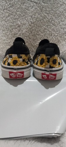 Size 4 - VANS Asher Sunflower Checkerboard W - Picture 3 of 6