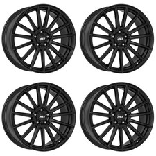 4 Alu Felgen AEZ Atlanta black 8.0Jx19 5x112 für Skoda Karoq Octavia