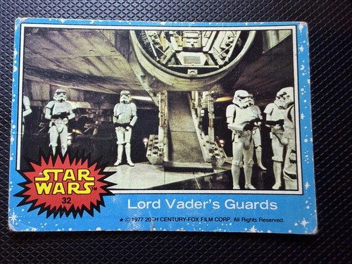 1977 Topps Star Wars #32 Lord Vader's Guards — TAG (grade unconfirmed)