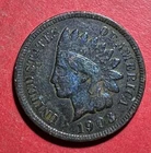 1903 US Indian Head Cent! XF Details! "Blue Violet" Toning! Old US Coin!