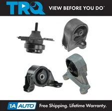 TRQ Engine Motor Transmission Mount Front Rear Kit Set of 4 for Civic Manual MT