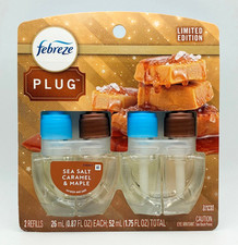 Febreze Plug Limited Edition Sea Salt Caramel & Maple Scented Oil Refill 2-Pack — listing 4