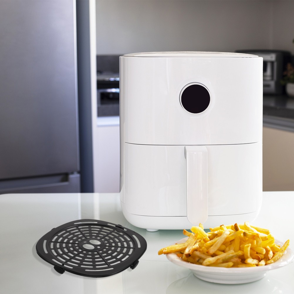  Air Fryer Grill Plate Replacement Non-Stick Crisper Baking Tray - 18.5x18.5cm