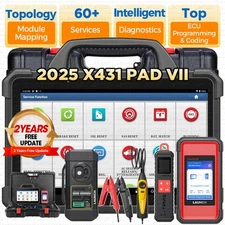 2025 LAUNCH X431 PAD VII ELITE X-prog3 PAD 7 PRO Diagnostic Scan Key Programming