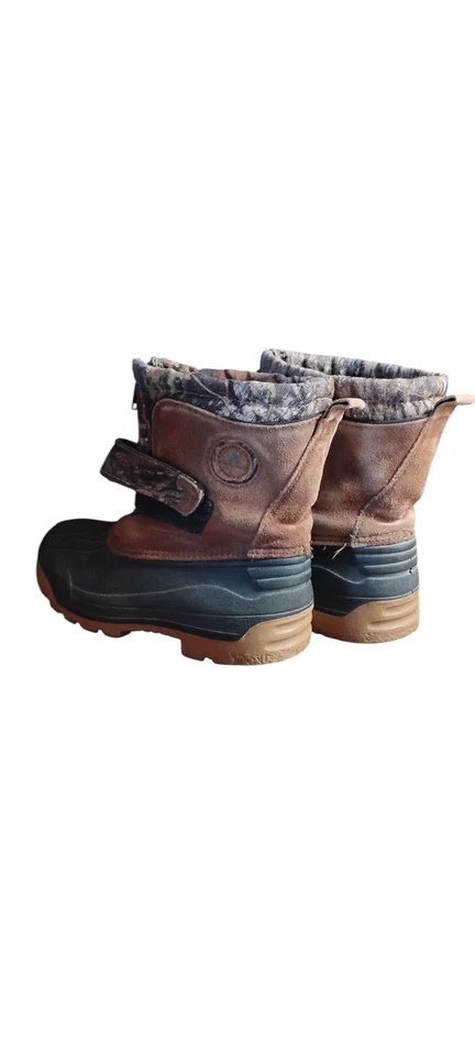 Botas de nieve Ozark Trail para niños camufladas de invierno talla 11 - Bota de pato aislada impermeable Foto 3 de 4