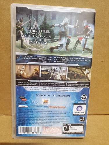 Assassin's Creed: Bloodlines (Sony PlayStation Portable PSP, 2009) - Imagen 6 de 8