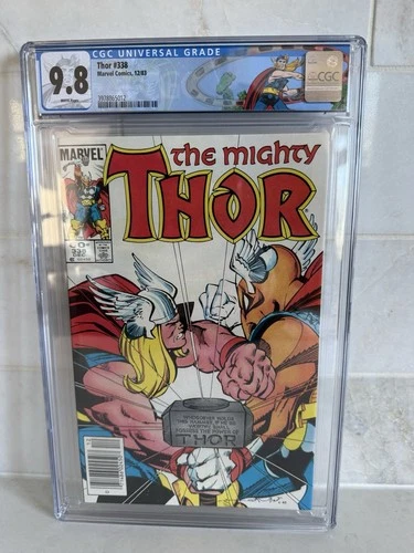 Thor # 338 1983 Marvel CGC 9.8 High Grade Beta Ray Bill Newsstand!