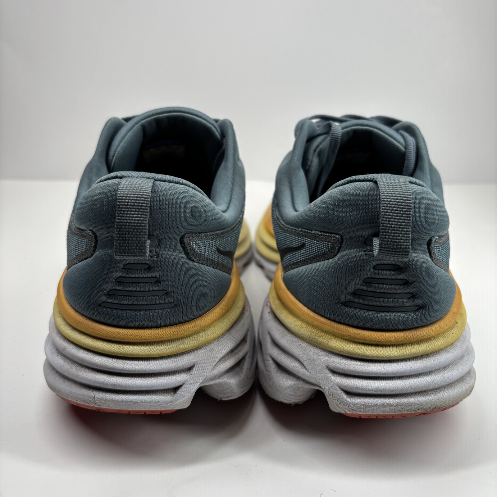 HOKA Bondi 8 Men's US 11.5 2E Goblin Blue/Mountain Spring Wide Road Running Shoe thumbnail 6