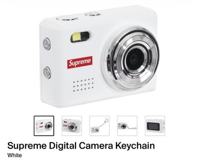 Supreme Digital Camera Keychain White | eBay