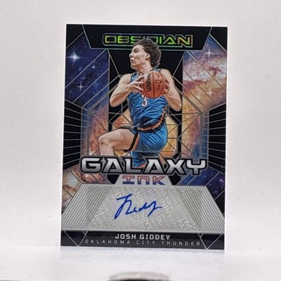 2023-24 Panini Obsidian Galaxy Ink Josh Giddey #GI-GID /99 OKC Thunder Auto NBA