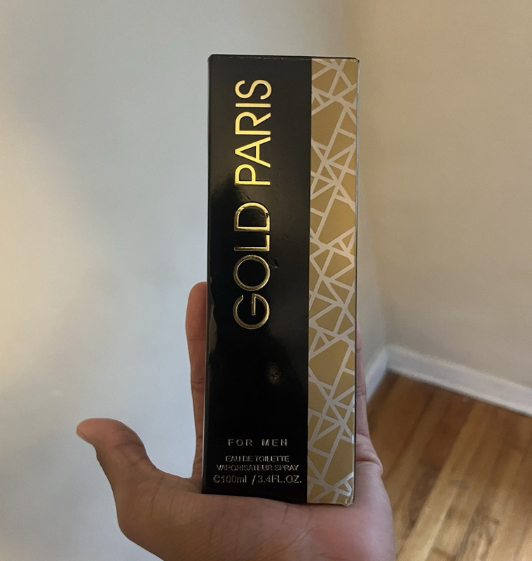 EBC Gold Paris for Men Eau de Toilette Spray, Regular Size 3.4 fl oz