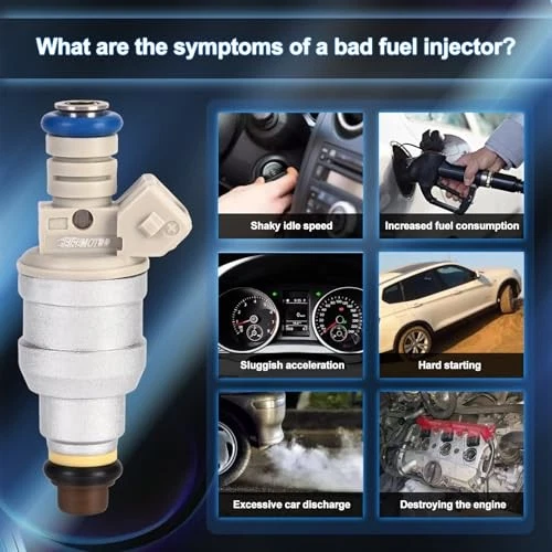 Fuel Injector 4 Holes Replacement for Mazda B2500 2.5L 1998–2001 Foto 3 de 4