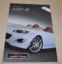 Mazda MX-5 20th Anniversary Jubilee Magazine Brochure Prospekt ENG