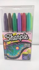 Sharpie Limited Edition Assorted Colors Fine Point Tip Permanent Markers 21ct
