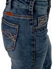 Cowgirl Tuff Western Jeans Womens DFMI Faded 40 X-Long Med Wash JDFADE CLEARANCE — photo 3