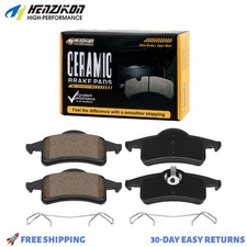 Rear Ceramic Brake Pads fits 1999-2004 Jeep Grand Cherokee OE Spec & Direct Fit