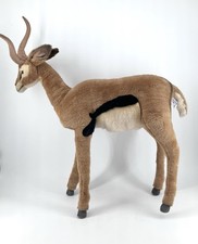 Hansa Plush Gazelle 2004 Stuffed Animal 22  H x 21  L or 56cm H Rare HTF Nice
