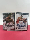 CIB Knockout Kings 2001 & 2002 PlayStation 2 Games - Set of 2
