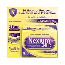 Nexium 24HR Acid Reducer 42 Capsules 20 mg - Exp: 01/27 USA Seller