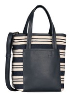 Tom Tailor Elodie Zip Shopper S UmhäNgetasche Tasche Mixed Blue Dunkelblau Neu