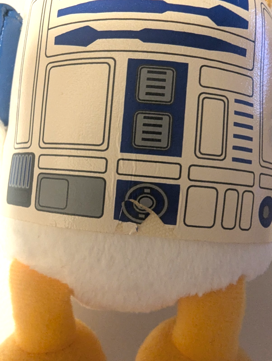 Disney STAR WARS R2-D2 x Donald Duck Plush Doll Tokyo Disney Land