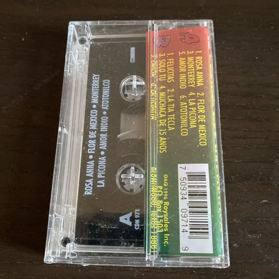 Los Norteños De Nuevo Laredo – Polkas De Recuerdo Cassette 1996 Roysales[Sealed] - Image 2 of 3