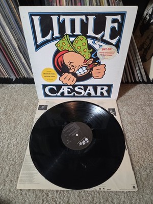 Little Caesar Self Titled Lp Vinyl 1990 1st PROMO Press W/Stickers/Insert VG/VG-