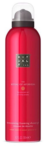 Rituals The Ritual Of Ayurveda Foaming Shower Gel 200ml Indian Rose/Sweet Almond